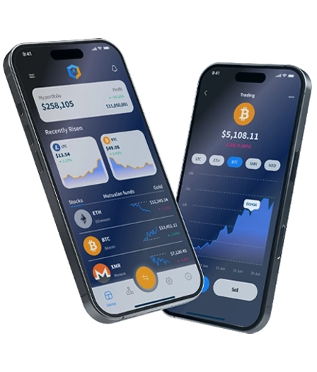 Dashboard per smartphone di BTC320 Aurelixis